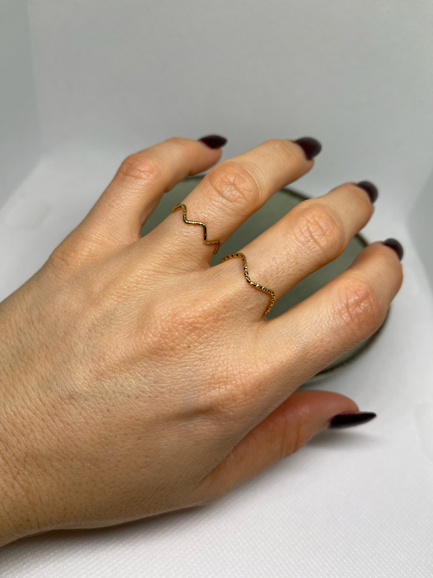 Anel Zig Zag Fino