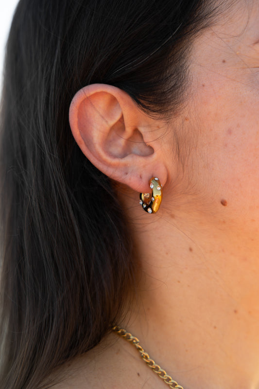 Argolas com Brilhantes