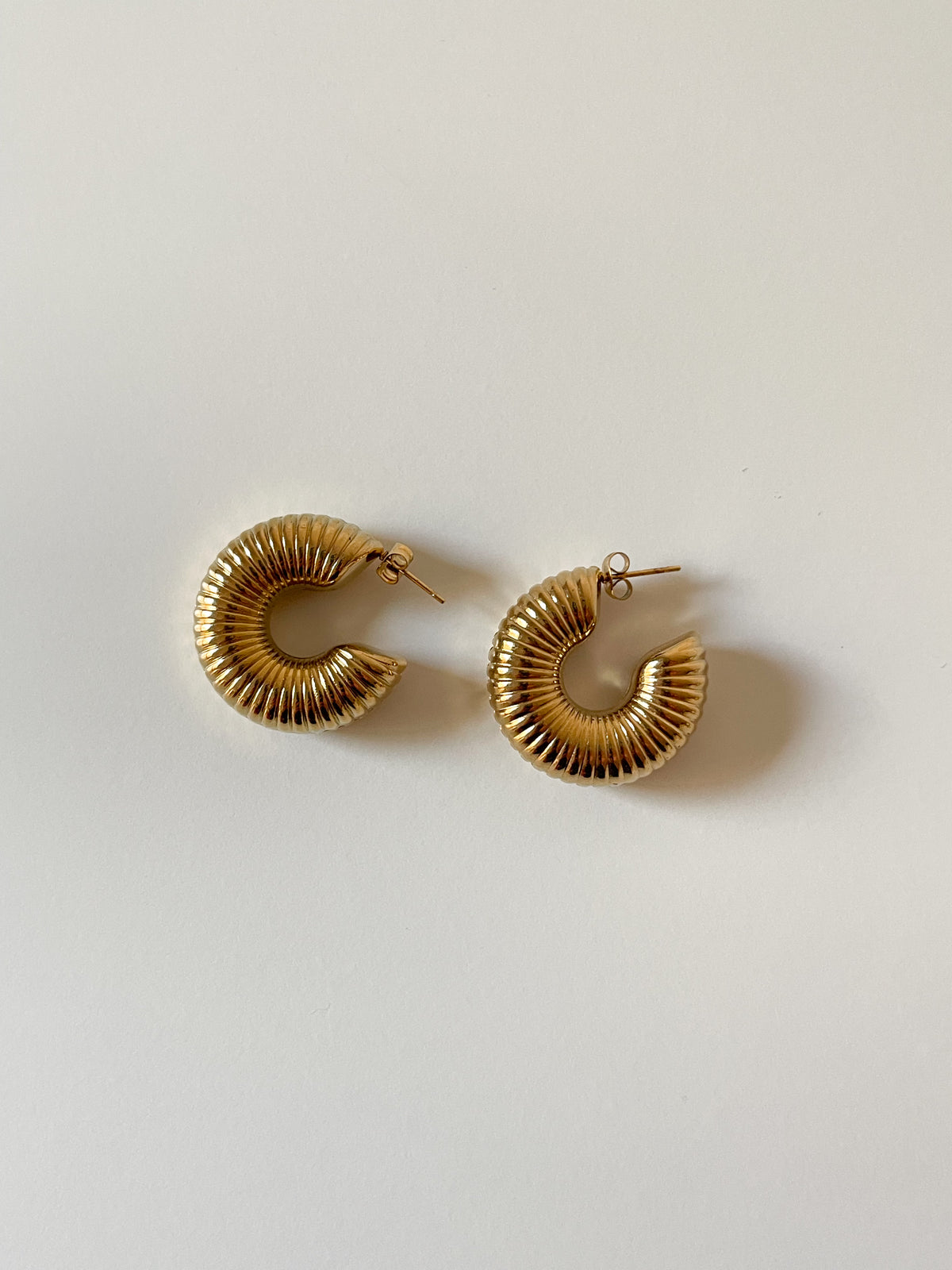 Brincos Large Hoops