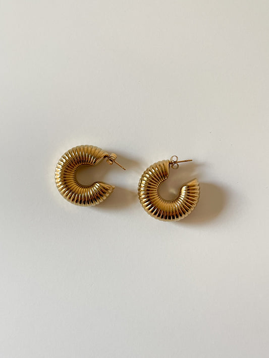 Brincos Large Hoops
