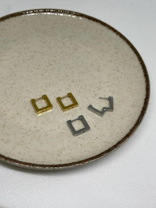 Argolas Quadradas Mini