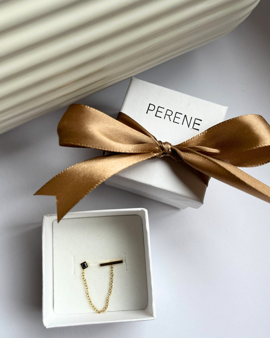 Brinco Duplo com Corrente