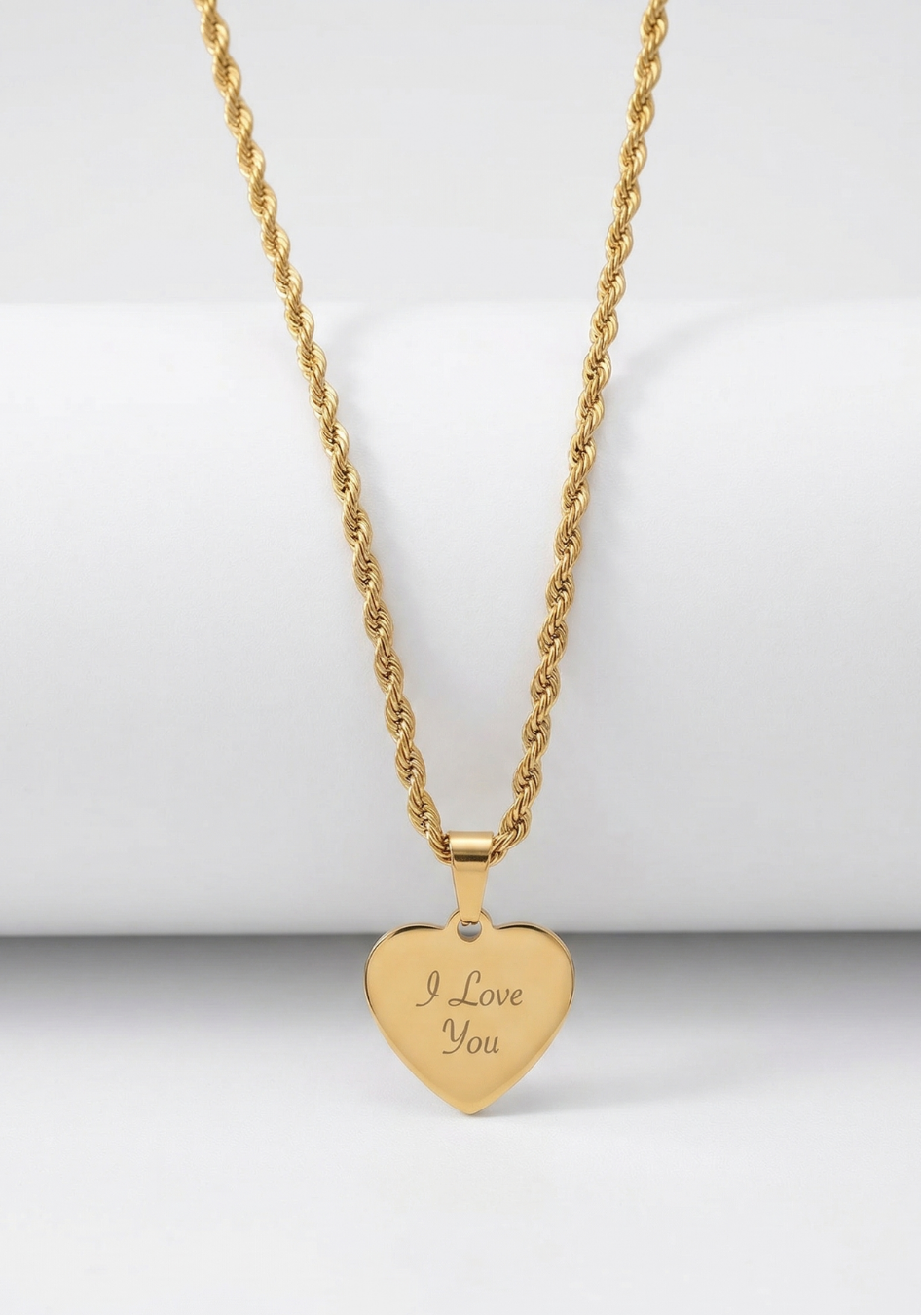 Colar Amor - Personalizado em Aço