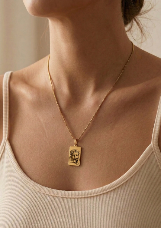 Colar Emoções - Personalizado em Aço