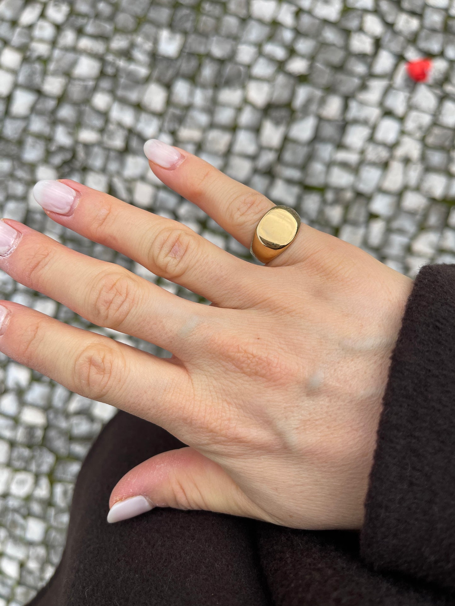 Anel Vintage - Personalizado em Aço