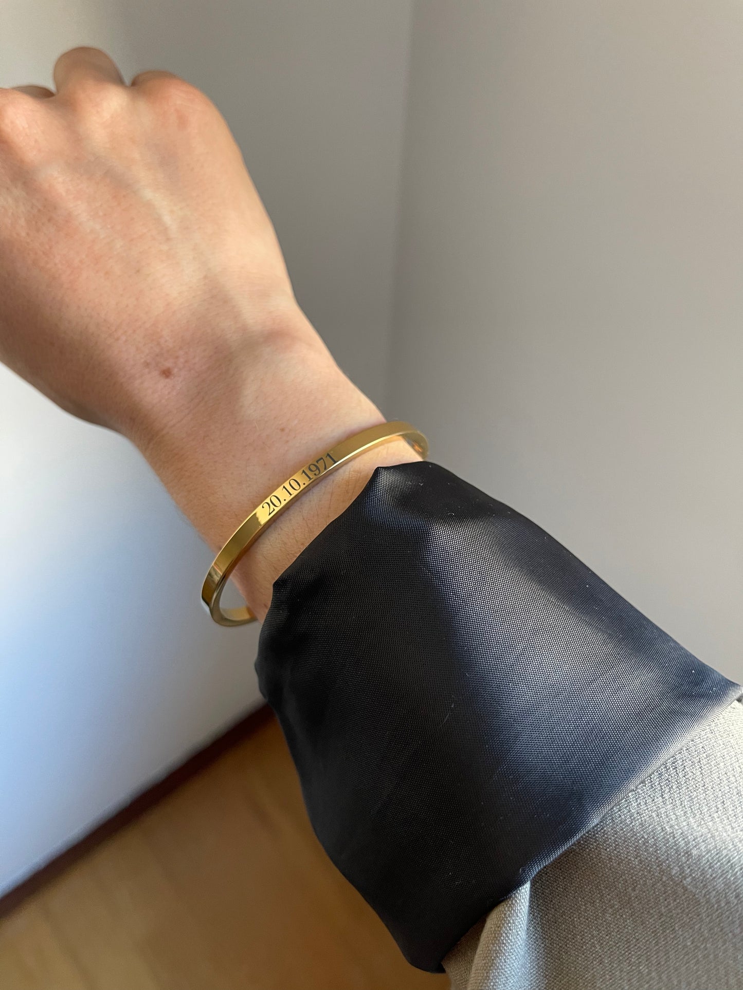 Pulseira Tempo - Personalizada em Aço