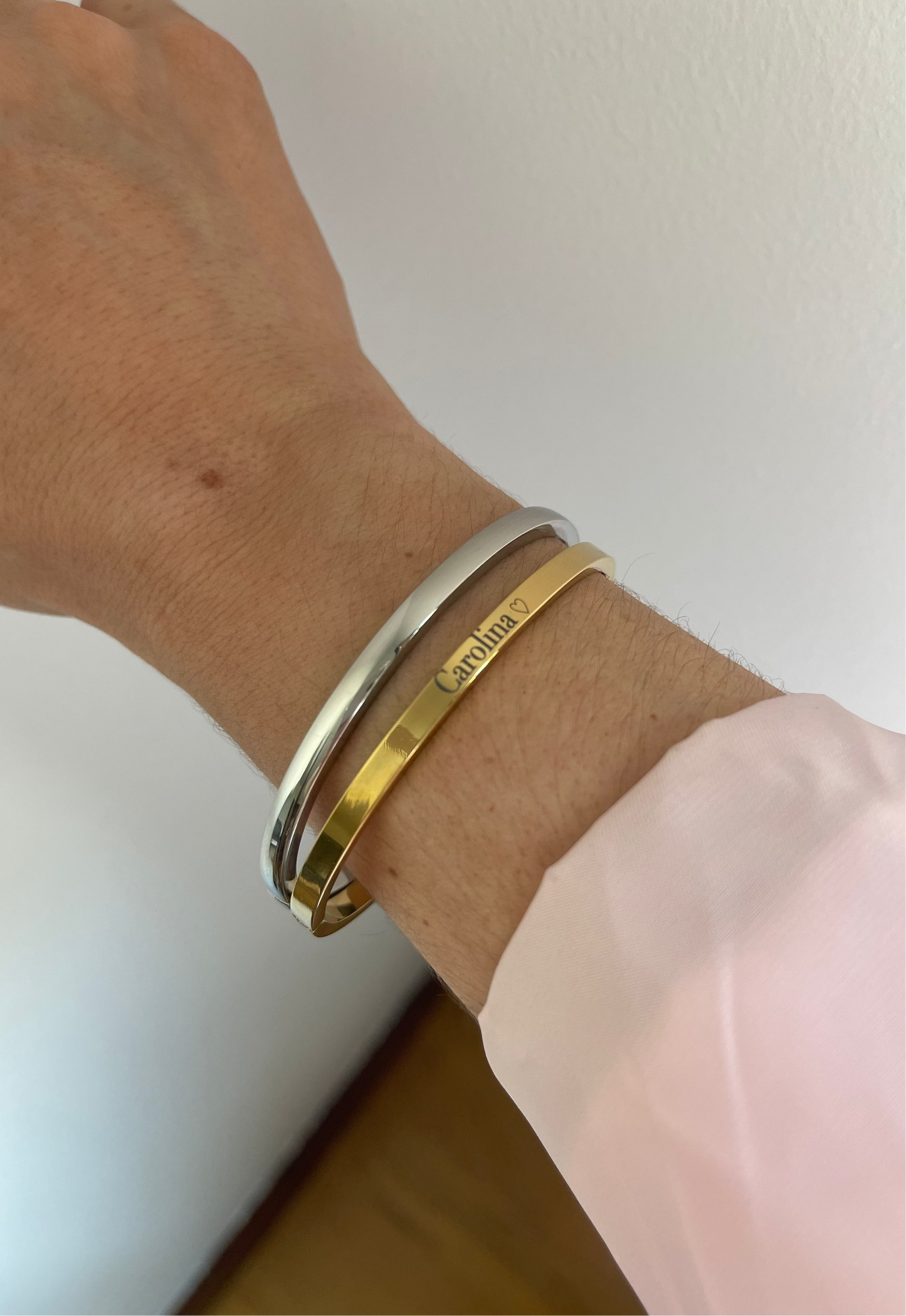 Pulseira Tempo - Personalizada em Aço