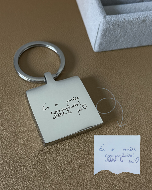 Porta-chaves Eterno – Personalizado em Aço