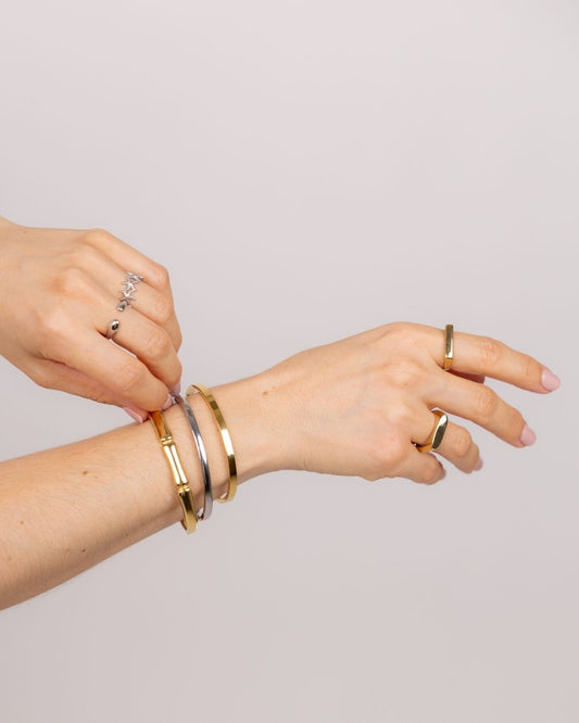 Pulseira Tempo - Personalizada em Aço